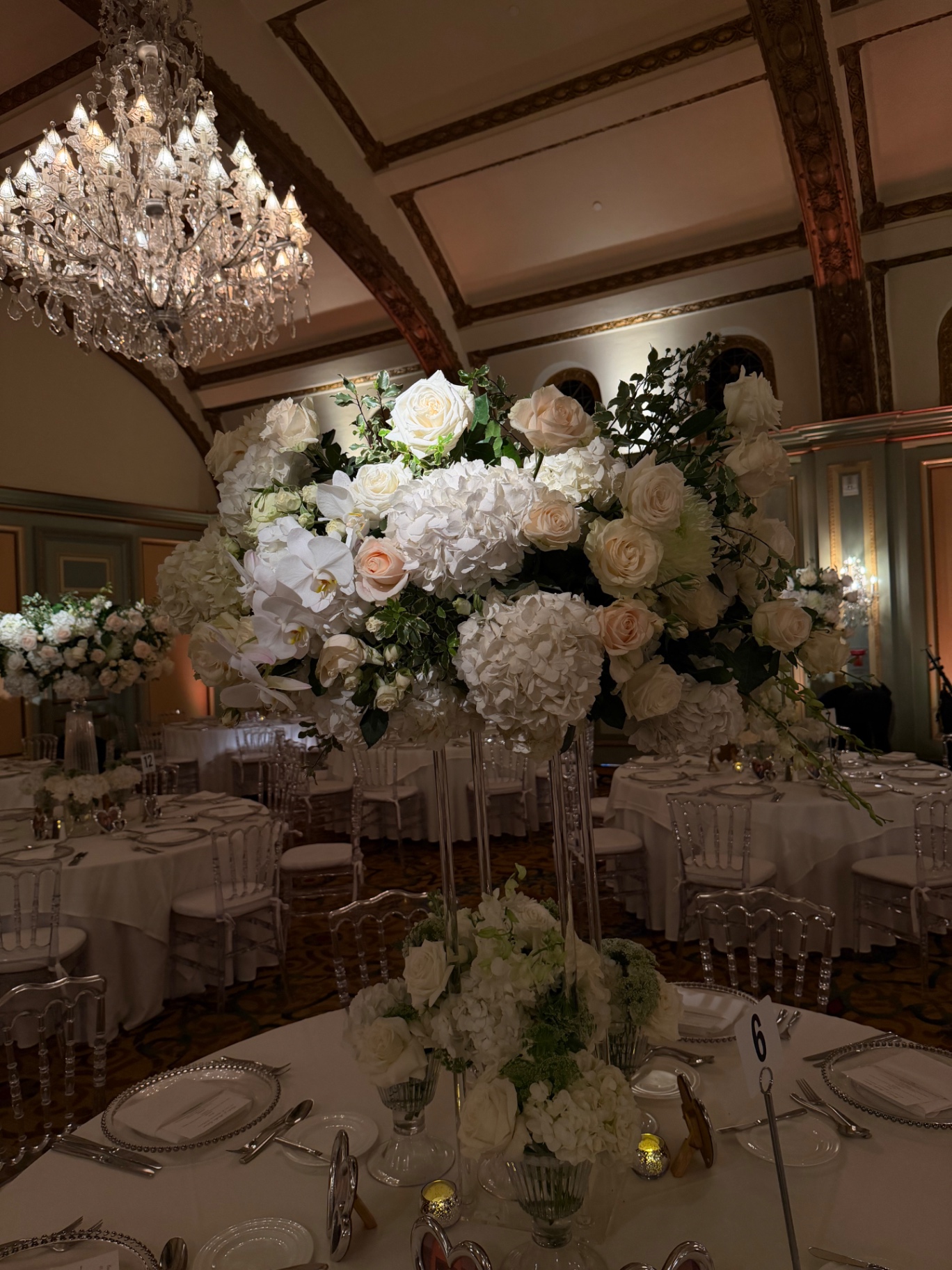 Wedding event setup in Pasadena by Blossom Logistics Co.